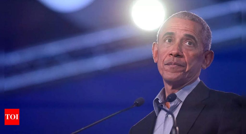 Barack Obama tests positive for Covid, encourages vaccines – Times of India