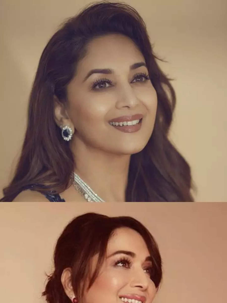 Hairstyles inspired by Madhuri Dixit for women over 50 - NEWSFEEDZONE