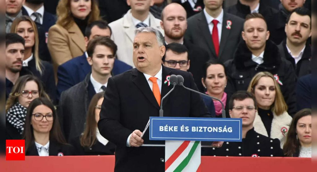 Hungary PM flags arrival of ‘bigger wave’ of Ukraine refugees next week – Times of India