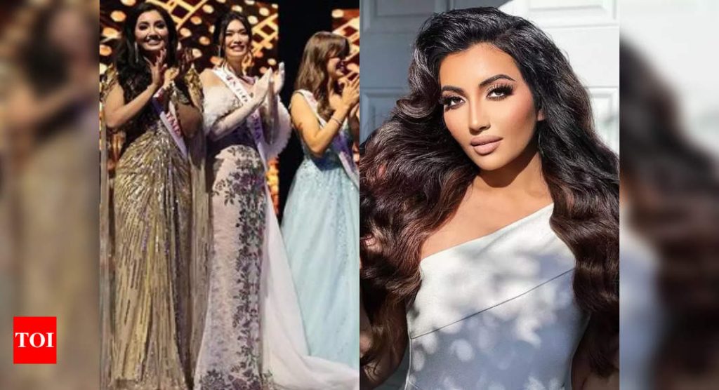Indian-American Shree Saini is 1st runner up at Miss World 2021 – Times of India