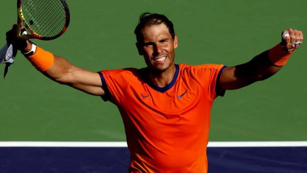 Nadal beats GB’s Evans to continue run