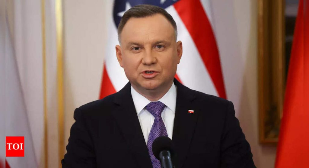 Poland’s Andrzej Duda says Nato will have to think seriously if Vladimir Putin uses chemical weapons – Times of India