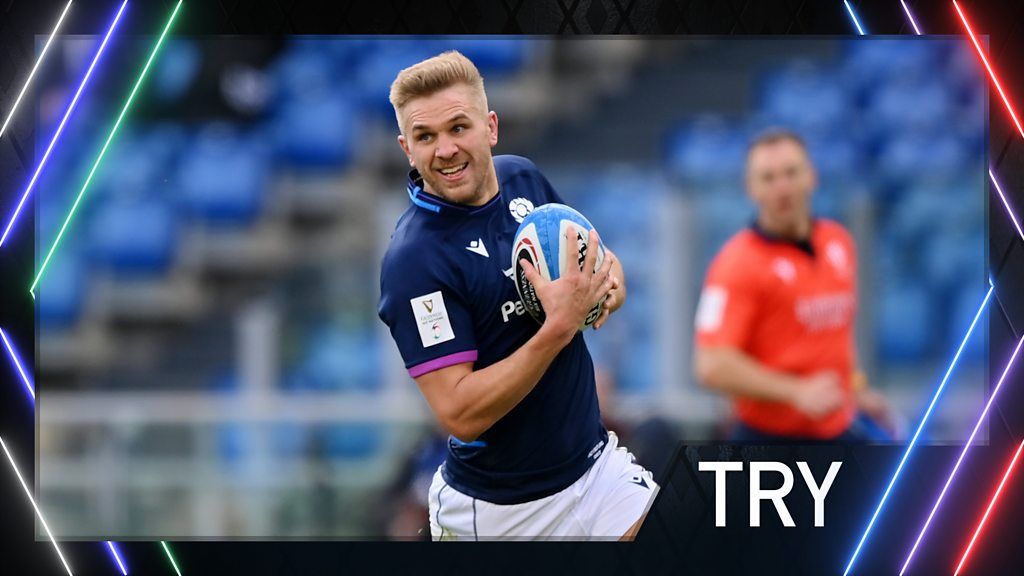 Scotland score brilliant length-of-the-field try against Italy