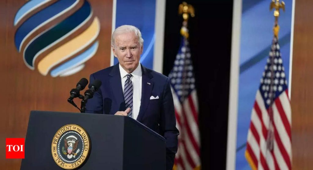 biden:  Biden speaks to Ukrainian president as Russia intensifies shelling – Times of India