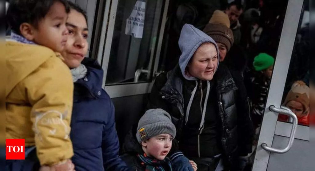 kyiv:  Fighting rages outside Kyiv, Ukraine says evacuations threatened again – Times of India