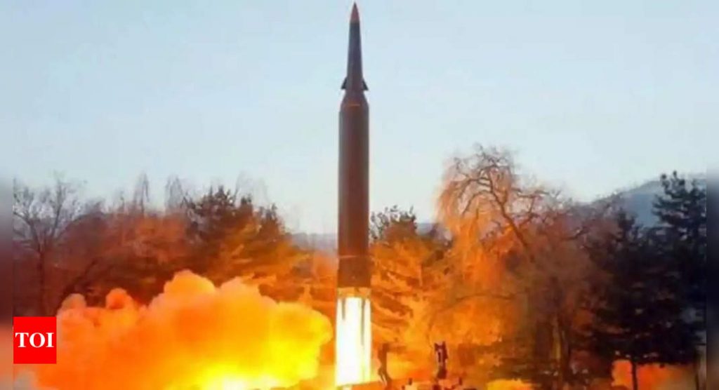 north korea:  North Korea fires ballistic missile ahead of South’s election – Times of India